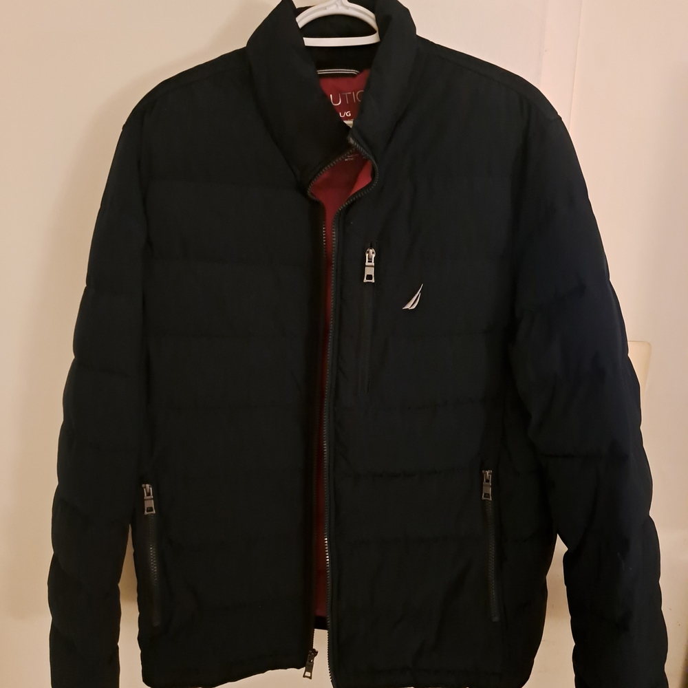 Nautica Men's Navy Puffer Jacket